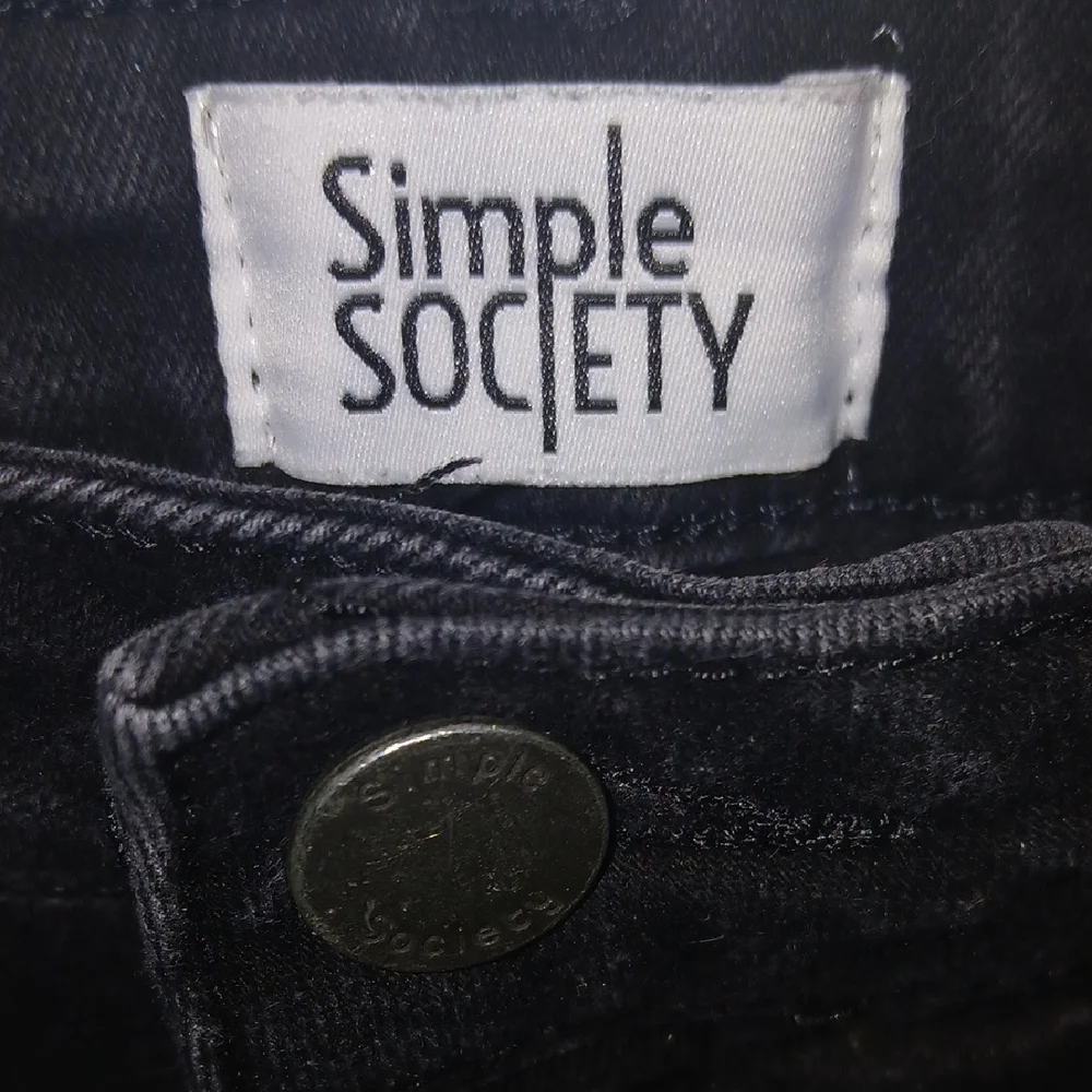 Simple Society Black Jeans